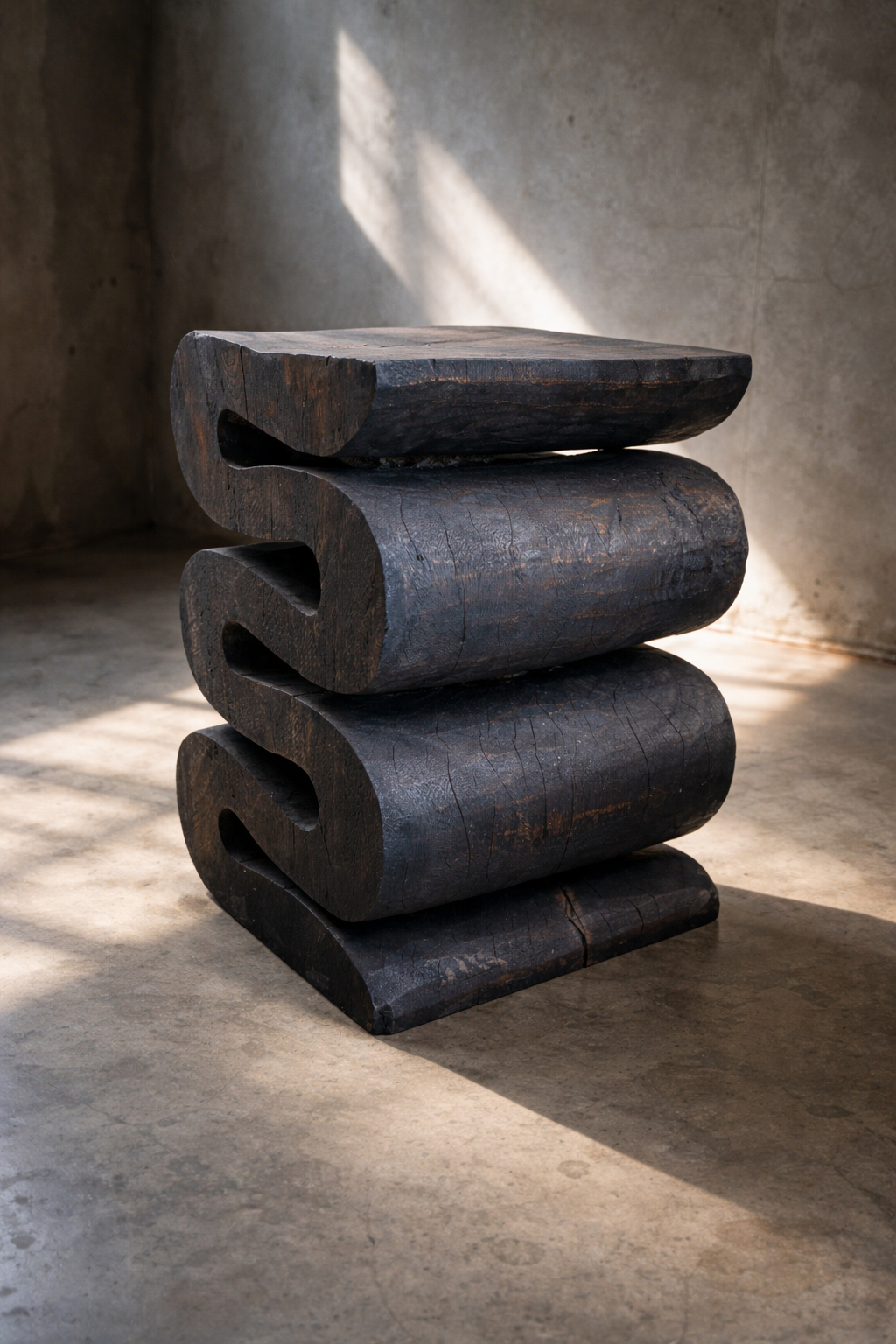 Sculptural Wood Stools & Modern Accent Stands | Asian Art Imports